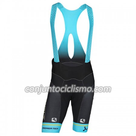 Culotte corto con tirantes 2018 Astana Pro Team N001